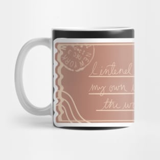 Little Women Quote - Jo March Mug